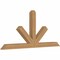 Ekena Millwork Saratoga Timber Gable Bracket, Western Red Cedar, 96"W x 44"H x 5 1/2"D x 5 1/2"F, 11/12 Pitch GBW096X44X0606SAR00SWR - alternate 4